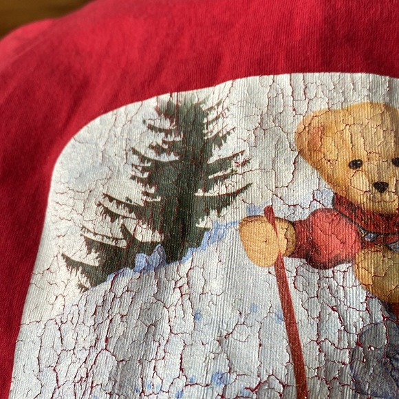 Blue Jean Teddy One Piece Long Sleeve With Snap Closure Size 12 months - Picture 14 of 16